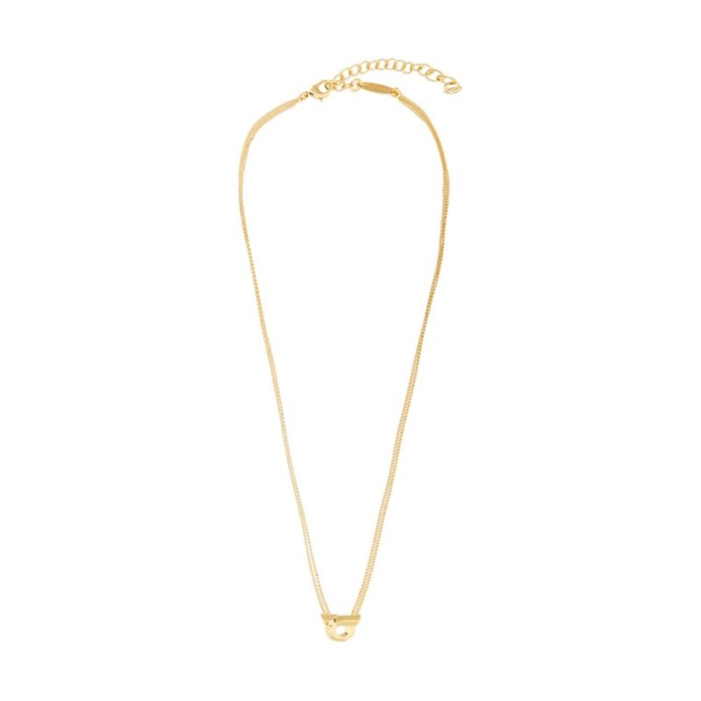 Ferragamo Women Necklace With Gancini Pendant